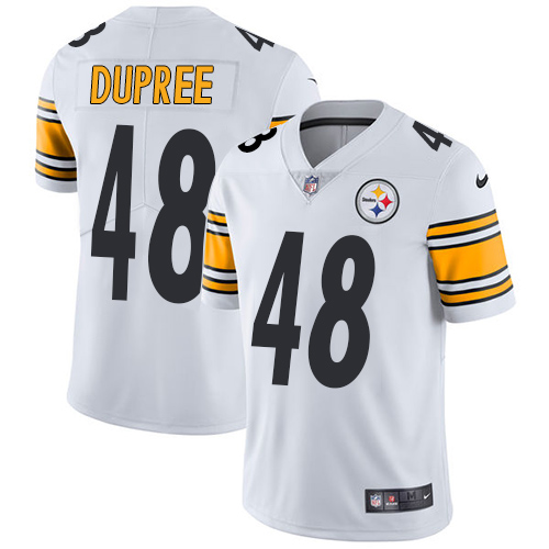 2019 Men Pittsburgh Steelers #48 Dupree white Nike Vapor Untouchable Limited NFL Jersey->women nfl jersey->Women Jersey